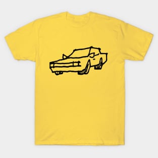 Car, hand drawing, sketch T-Shirt